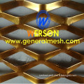 general mesh Decorative Aluminum Expanded Metal Mesh-stock supply